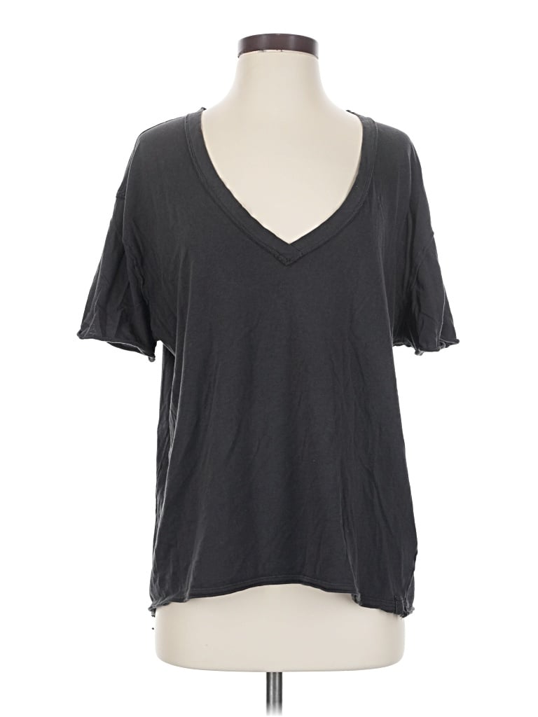 Pre-owned We The Free Short Sleeve T-shirt In Gray