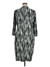 Kasper Chevron-herringbone Teal Casual Dress Size 1X - photo 2