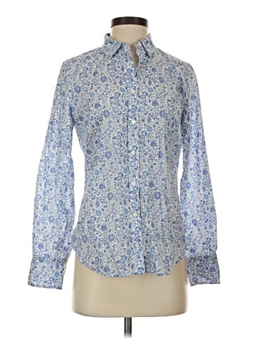Liberty Art Fabrics for J.Crew Long Sleeve Blouse (view 1)