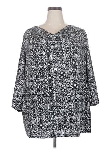 Croft & Barrow 3/4 Sleeve Blouse (view 1)