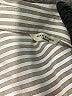 Max Studio Stripes Tan Ivory Long Sleeve Blouse Size XL (estimated) - photo 7