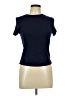 Tahari Blue Short Sleeve Top Size L - photo 1
