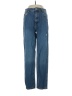 Zara Hearts Blue Jeans Size 4 - photo 1