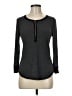 Splendid Gray Long Sleeve Henley Size M - photo 1