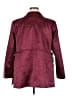 ELOQUII 100% Polyester Burgundy Blazer Size 20 Plus - photo 2