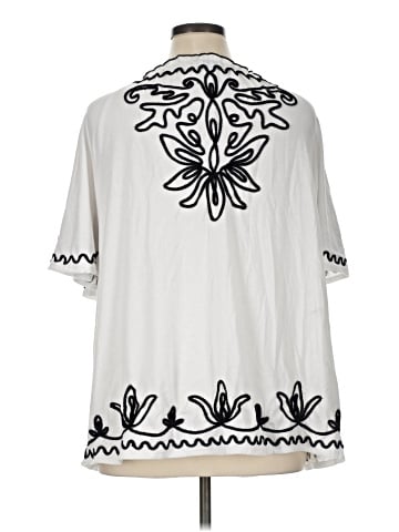 Maggie Barnes for Catherines Short Sleeve Blouse (view 2)