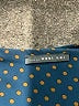 West Kei 100% Polyester Polka Dots Blue Long Sleeve Blouse Size M - photo 9