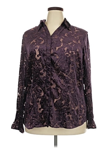 Coldwater Creek Long Sleeve Blouse (view 1)