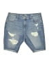 Style&Co Blue Denim Shorts Size 14 - photo 1
