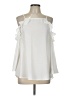 Sim & Sam 100% Polyester Ivory Sleeveless Blouse Size L - photo 1