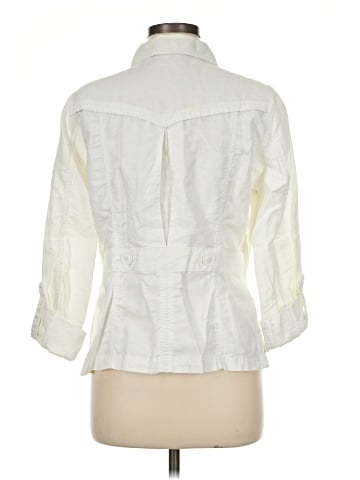Eddie Bauer 3/4 Sleeve Button-Down Shirt (view 2)