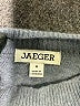Jaeger Solid Gray Turtleneck Sweater Size M - photo 7