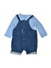 Catimini 100% Cotton Blue Long Sleeve Outfit 0-3 MO / 3 MO - photo 2