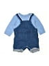 Catimini 100% Cotton Blue Long Sleeve Outfit 0-3 MO / 3 MO - photo 1