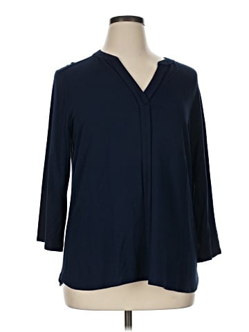 Liz Claiborne 3/4 Sleeve Blouse (view 1)