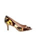 Tahari Floral Brown Heels Size 7 - photo 1