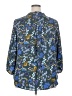 Carolina Belle 100% Polyester Blue 3/4 Sleeve Blouse Size 2X - photo 2