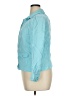 JM Collection 100% Tencel Blue 3/4 Sleeve Button-Down Shirt Size 14 - photo 5