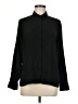 Express Solid Black Long Sleeve Blouse Size M - photo 1