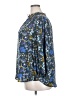 Carolina Belle 100% Polyester Blue 3/4 Sleeve Blouse Size 2X - photo 5