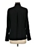 Express Solid Black Long Sleeve Blouse Size M - photo 2