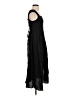 Zara Solid Black Casual Dress Size S - photo 4