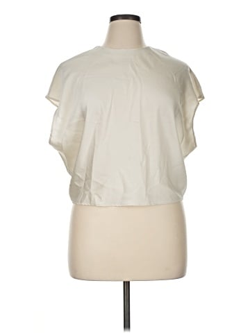 Banana Republic Factory Store Short Sleeve Blouse (view 1)