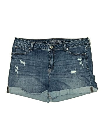Jennifer Lopez Denim Shorts (view 1)