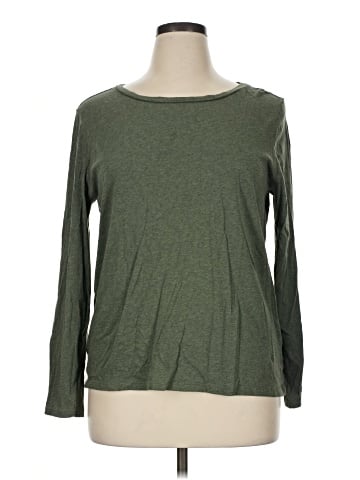 Ann Taylor LOFT Outlet 3/4 Sleeve T-Shirt (view 1)