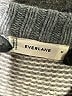 Everlane 100% Wool Chevron-herringbone Gray Wool Pullover Sweater Size M - photo 7