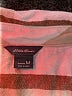 Eddie Bauer 100% Cotton Plaid Tan 3/4 Sleeve Button-Down Shirt Size M - photo 7