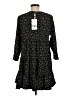 Zara Stars Black Casual Dress Size M - photo 2