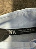Zara Blue Long Sleeve Button-Down Shirt Size S - photo 4