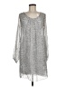 Baci Silver Casual Dress Size M (estimated) - photo 1