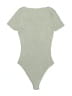 Lulus 100% Polyester Gray Bodysuit Size M - photo 2