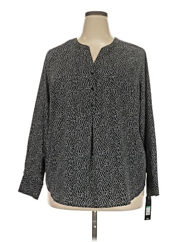 Pure Energy Long Sleeve Blouse (view 1)