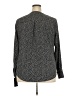 Pure Energy 100% Polyester Polka Dots Gray Long Sleeve Blouse Size 2X Plus - photo 2