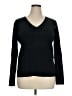 Chico's Black Silk Pullover Sweater Size XL (3) - photo 1