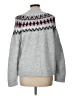 Banana Republic Factory Store Chevron-herringbone Gray Pullover Sweater Size L - photo 2