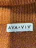 Ava & Viv Solid Brown Pullover Sweater Size S (estimated) - photo 7