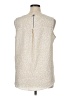 Maurices 100% Polyester Ivory Sleeveless T-Shirt Size XL - photo 2