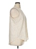 Maurices 100% Polyester Ivory Sleeveless T-Shirt Size XL - photo 4
