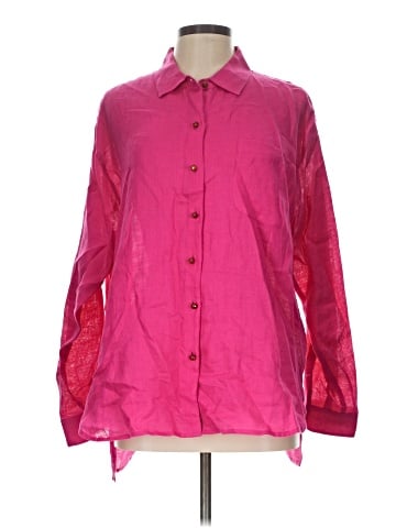 Magaschoni Long Sleeve Button-Down Shirt (view 1)