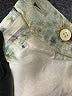 Bernard Zins Floral Ivory Casual Pants Size 8 - photo 9