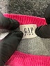 Gap Kids 100% Cotton Stripes Gray Pullover Sweater Size 130 cm / US 8 - photo 3