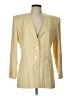 Kasper A.S.L. 100% Viscose Yellow Ivory Blazer Size L (estimated) - photo 1