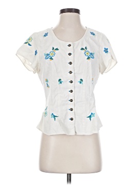 Free People Short Sleeve Blouse
