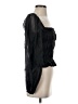 Lucy Paris 100% Polyester Black Long Sleeve Blouse Size S - photo 4