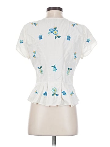 Free People Short Sleeve Blouse (view 2)
