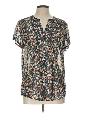 Sara Michelle Short Sleeve Blouse (view 1)